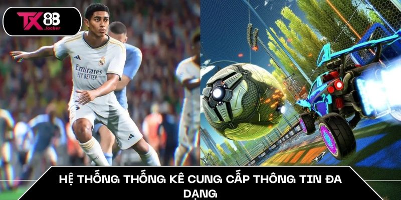 Thể Thao TX88 - Từ Đam Mê Đến Chiến Thắng Đỉnh Cao 2 Hệ thống thống kê cung cấp thông tin đa dạng